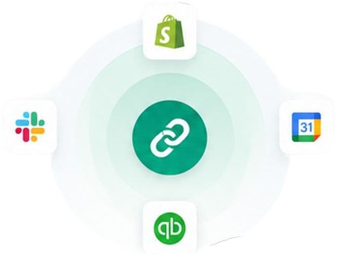 App integrations around a central hub